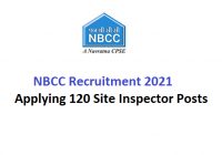 NBCC Recruitment 2021 - Applying 120 Site Inspector Posts