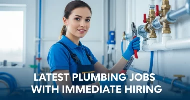Latest Plumbing Jobs with Immediate Hiring